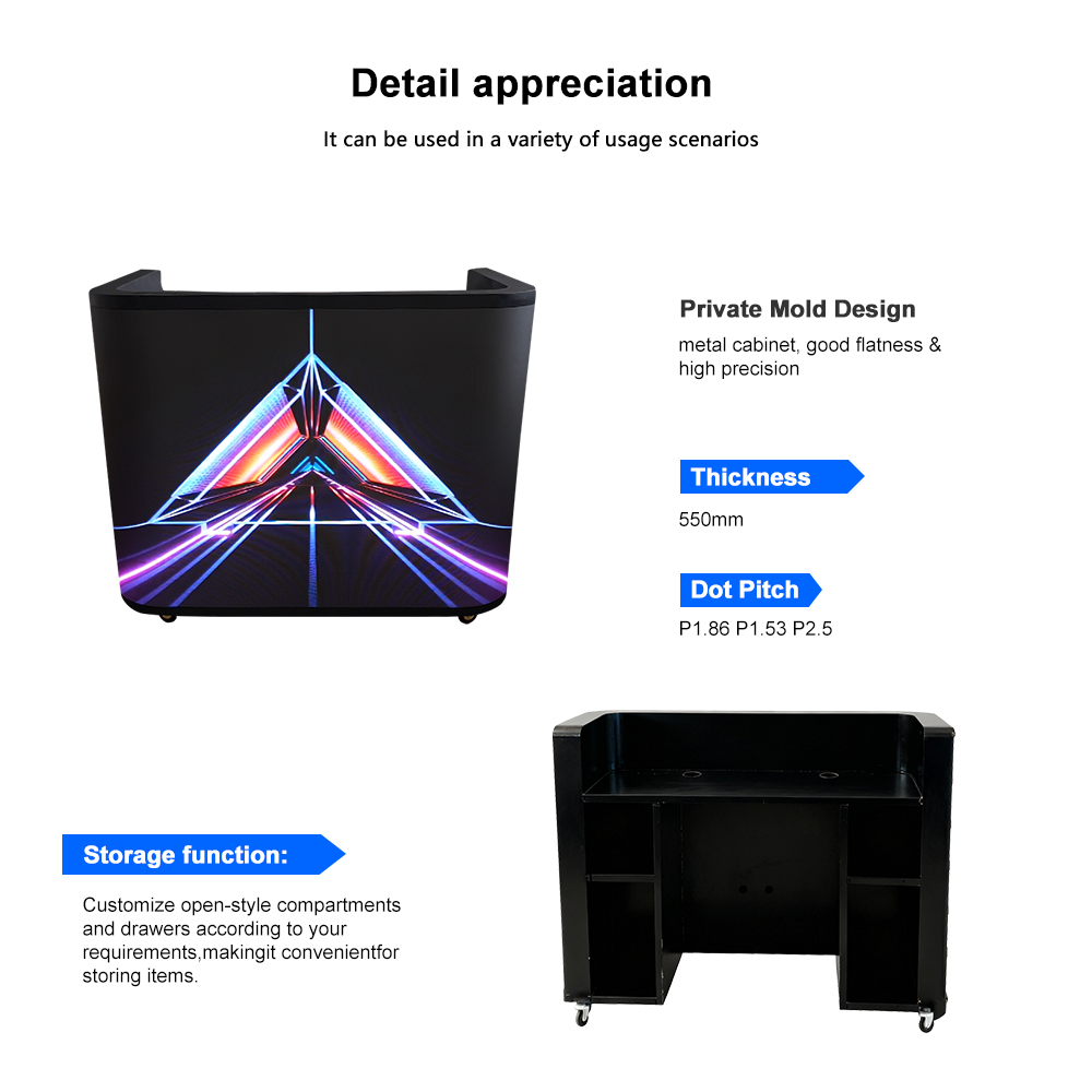 Full-Color P2.5 Front Desk Led – обзор и цена Event Party Dj