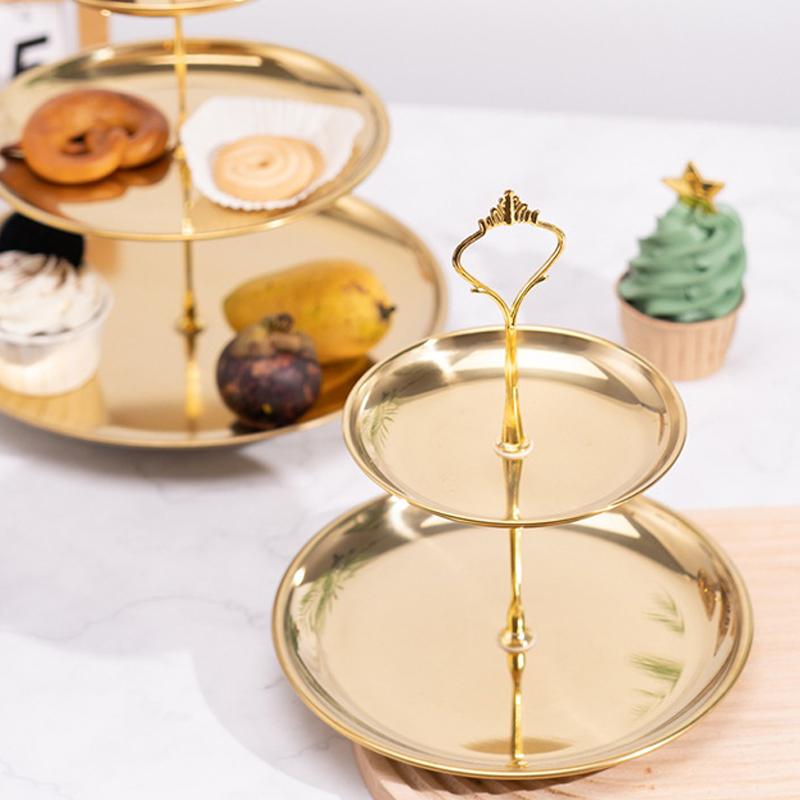 Gold Silver 2/3-Tier Cake Stan – обзор и цена Cupcake Stand Tier