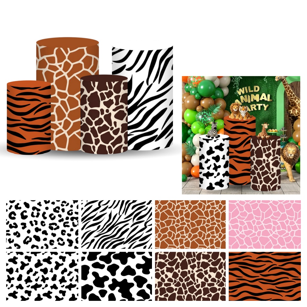 Safari Cylinder Pedestal Stand – обзор и цена Dessert Table Backdrop