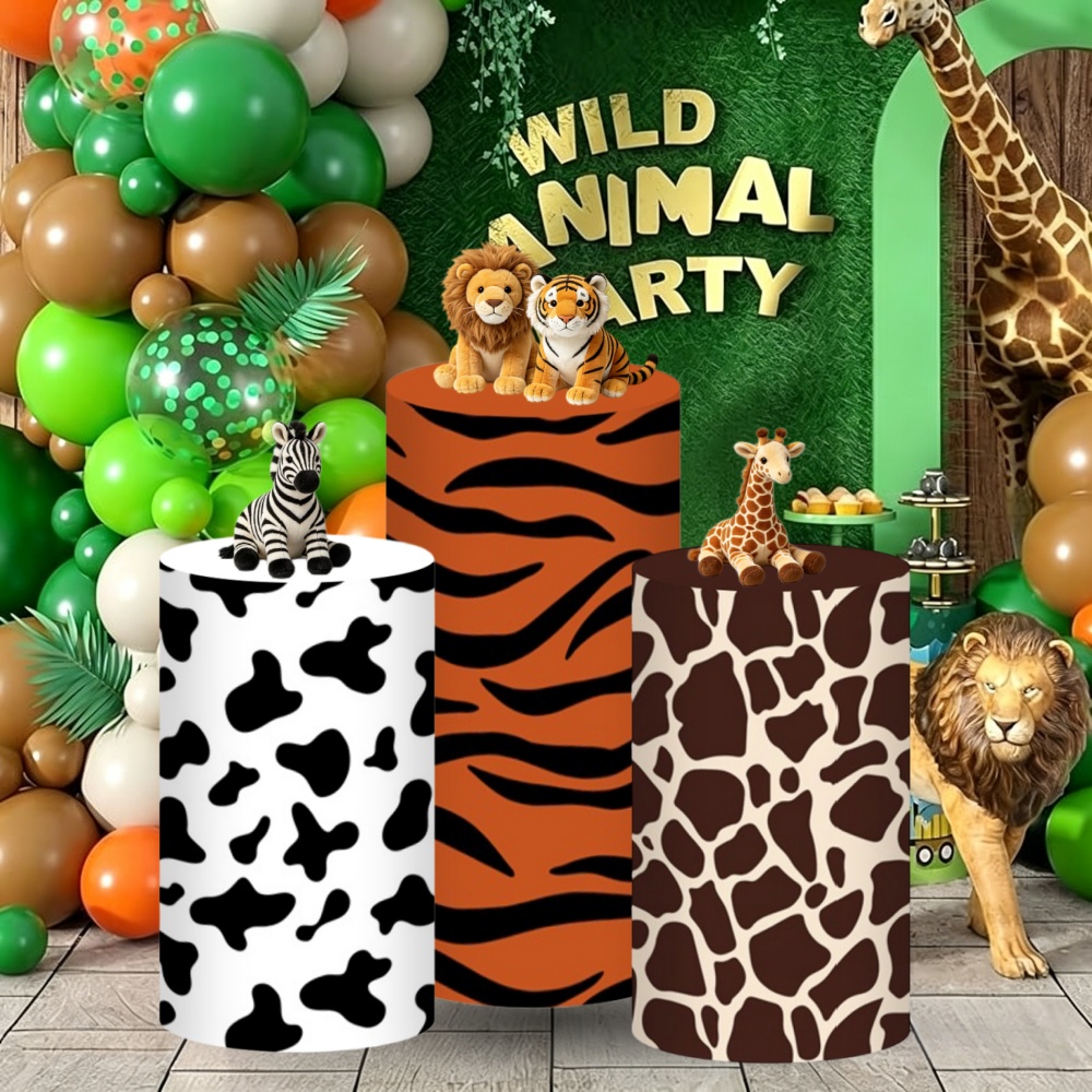 Safari Cylinder Pedestal Stand – обзор и цена Dessert Table Backdrop