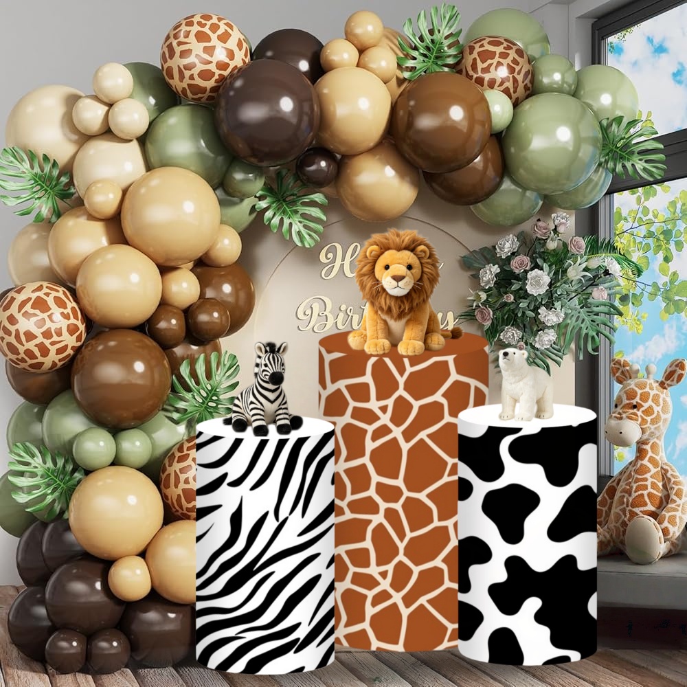 Safari Cylinder Pedestal Stand – обзор и цена Dessert Table Backdrop