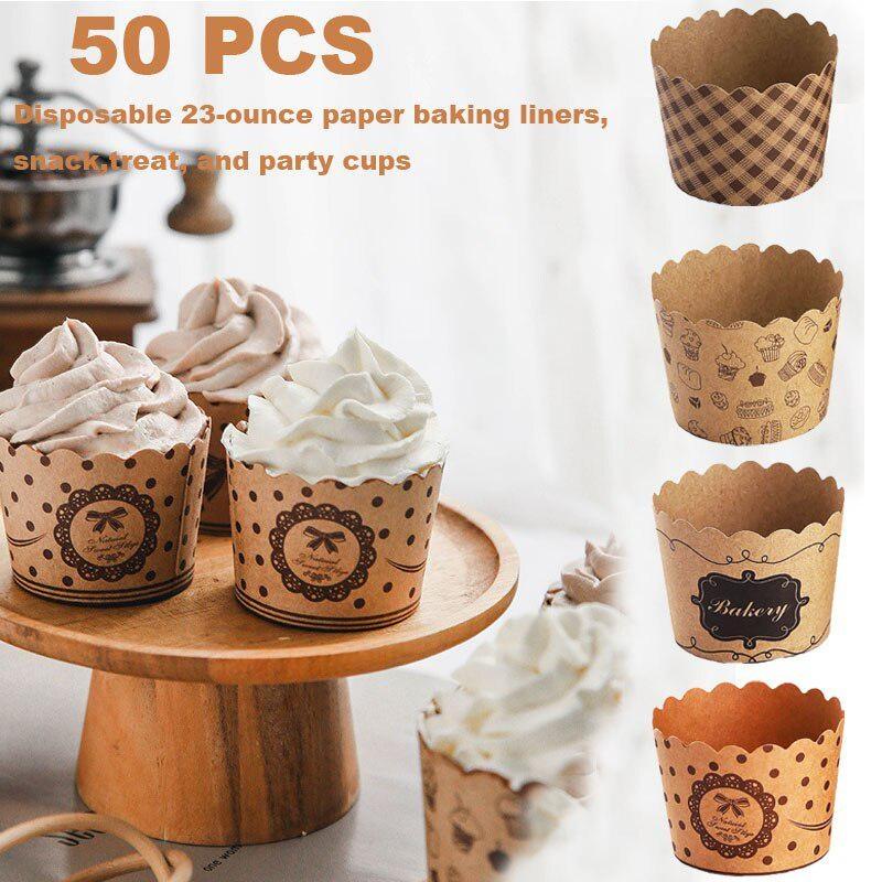 50Pcs/Pack Cupcake Paper Cups  – обзор и цена Plastic Cup 50Pcs