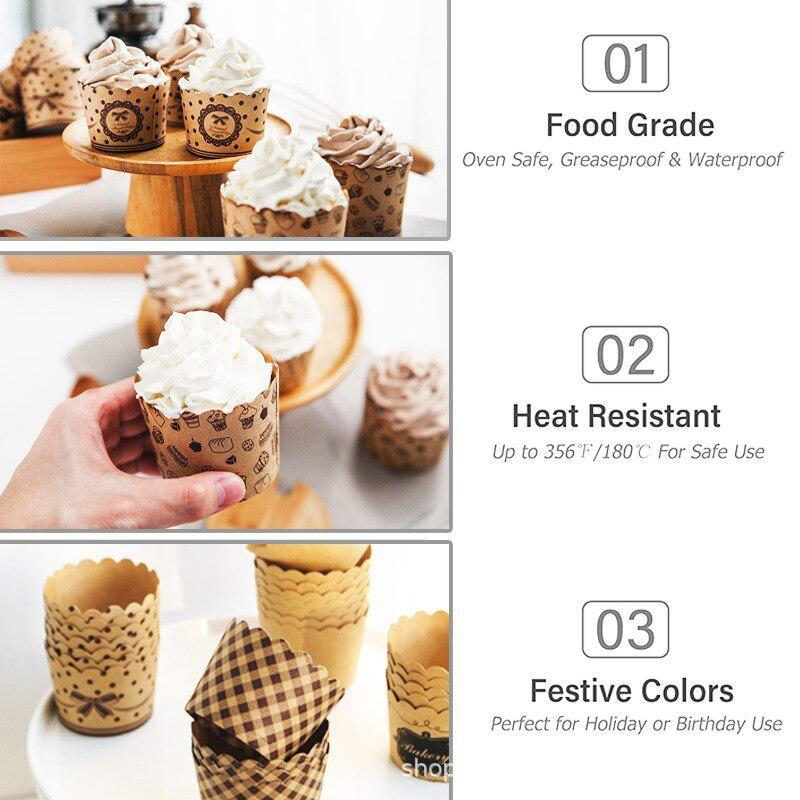 50Pcs/Pack Cupcake Paper Cups  – обзор и цена Plastic Cup 50Pcs