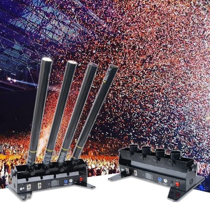 4-Tube Electric Confetti Blast – обзор и цена Confetti Cannon Tube
