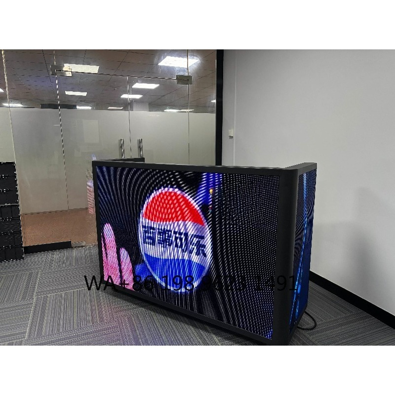 Portable DJ Booth Facade LED V – обзор и цена Event Party Dj