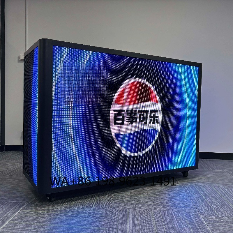 Portable DJ Booth Facade LED V – обзор и цена Event Party Dj