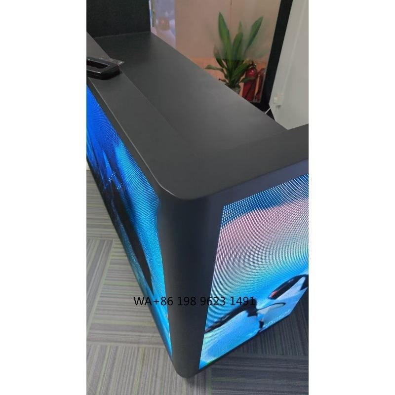 Portable DJ Booth Facade LED V – обзор и цена Event Party Dj