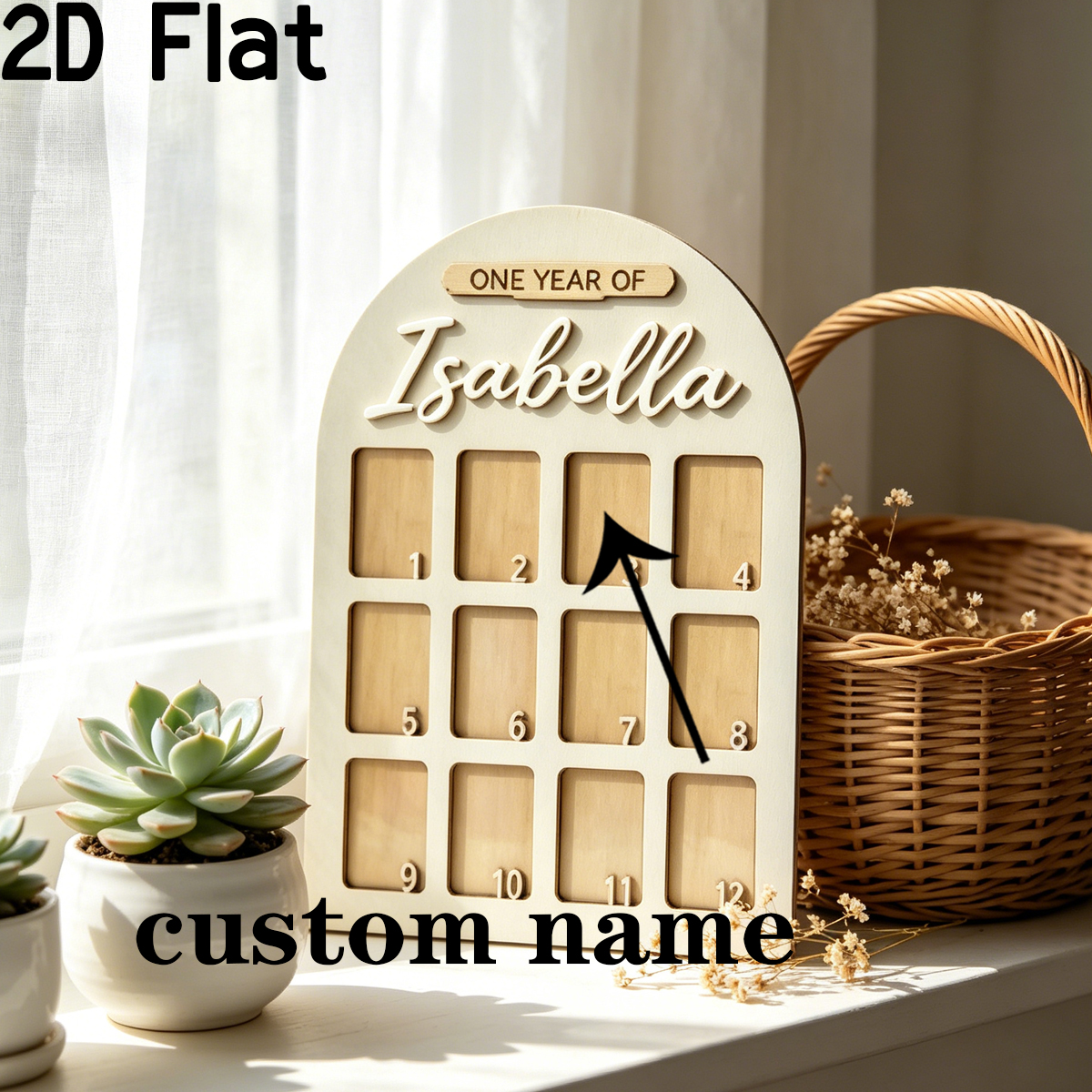 1Pc Custom Photo Record Board  – обзор и цена Eve Party