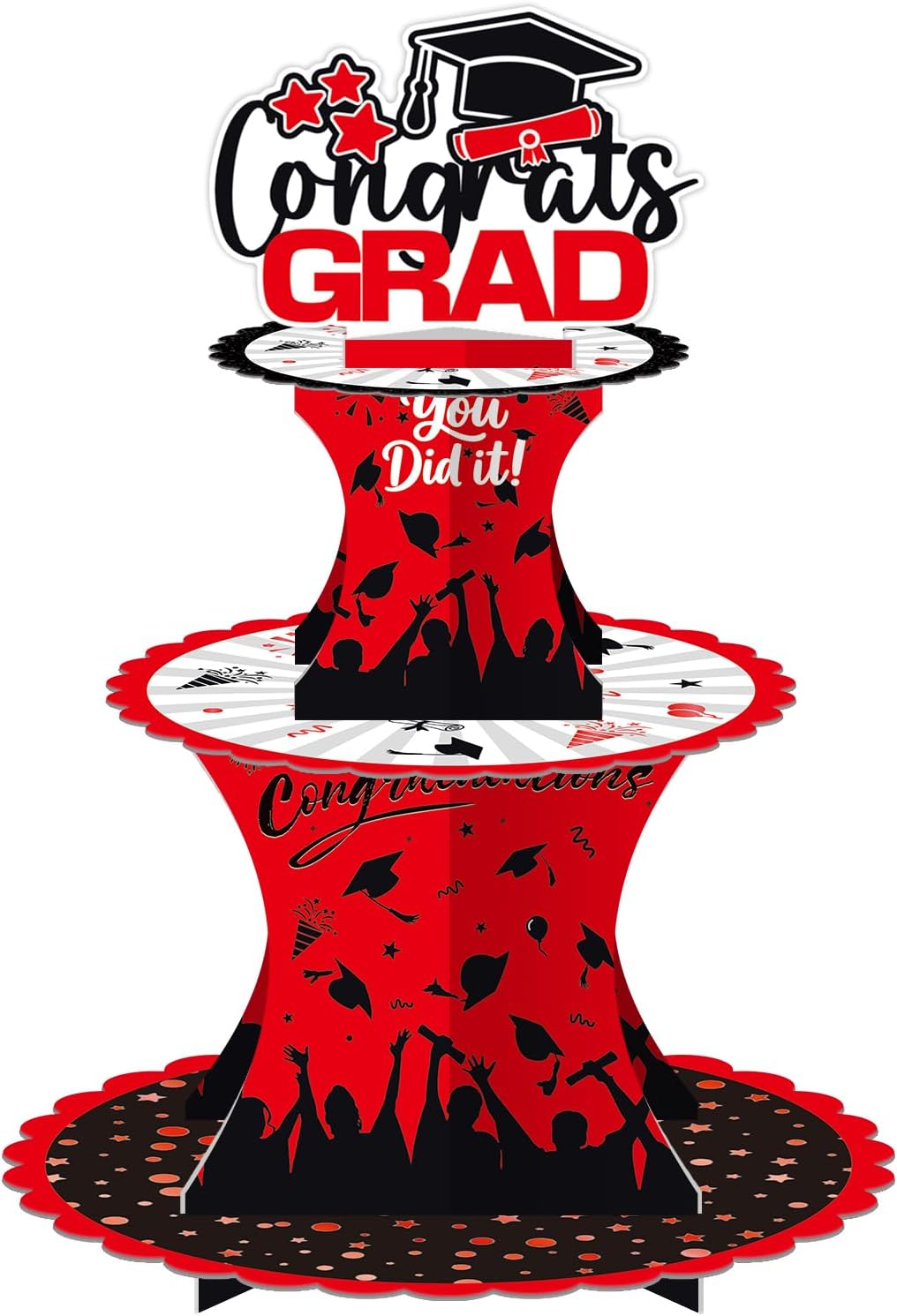 Homiva Store Graduation Cupcak – обзор и цена Cupcake Stand Tier