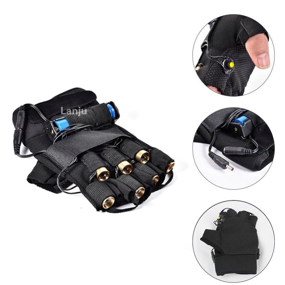 LED Laser Gloves Bar Nightclub – обзор и цена Event Party Dj