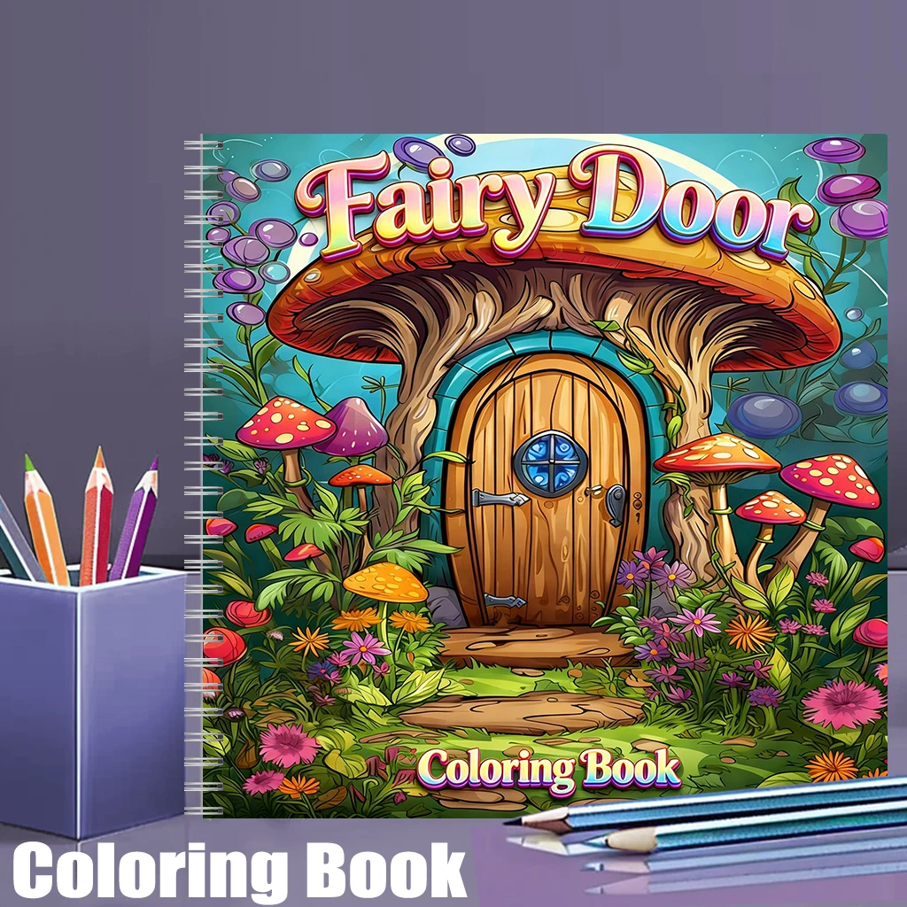 Coloring Book Fairy Door for A – обзор и цена Supply Event