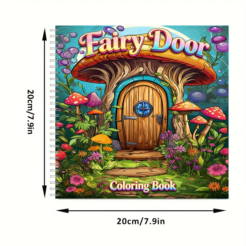 Coloring Book Fairy Door for A – обзор и цена Supply Event