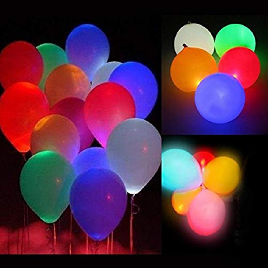 20 LED Light Up Balloons, 12 i – обзор и цена Led Balloon Light