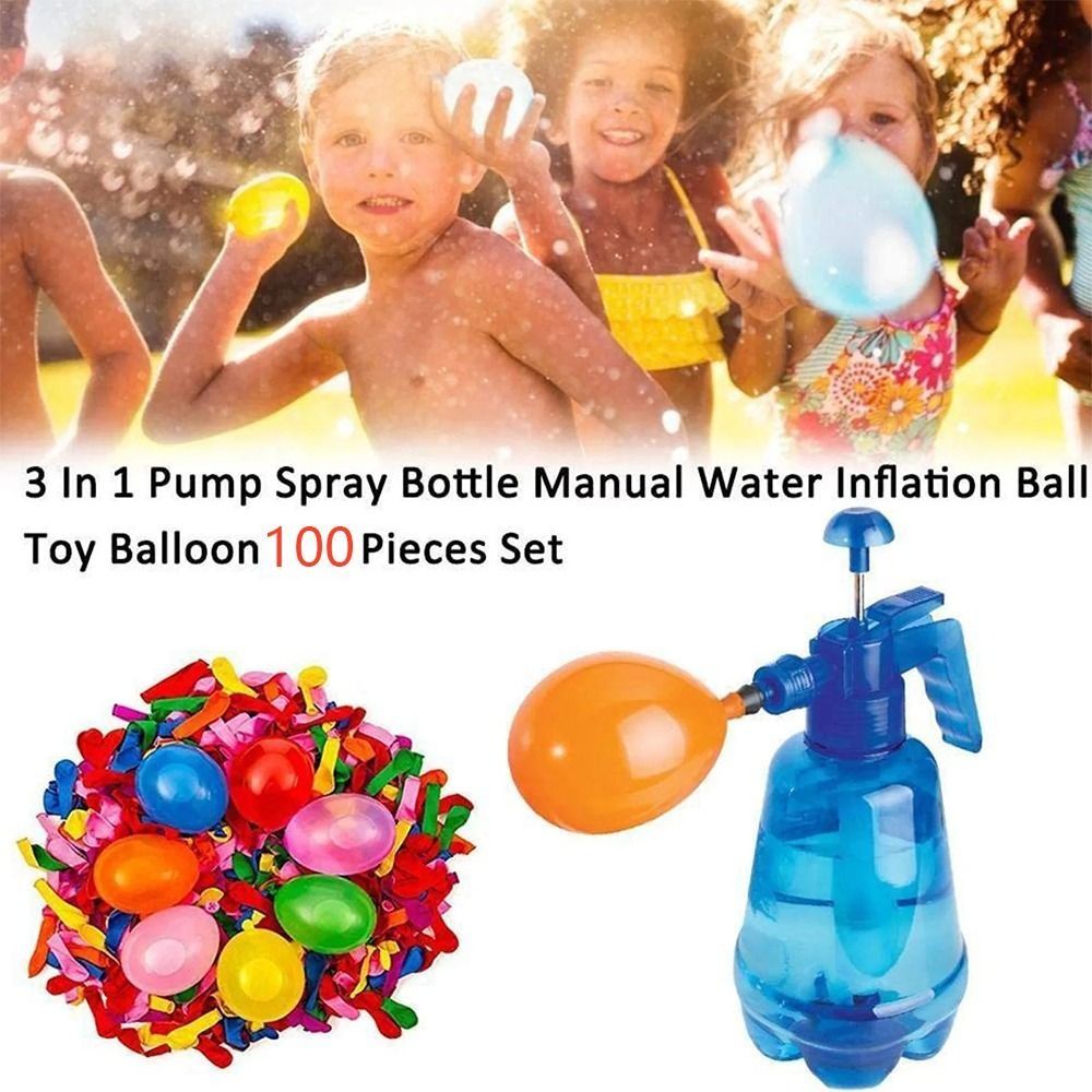 New Portable Air Water Bomb Ba – обзор и цена Balloon Pump Hand