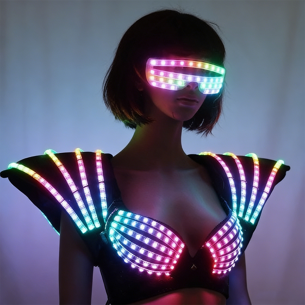 Cyberpunk Full-Color Laser LED – обзор и цена Event Party Dj