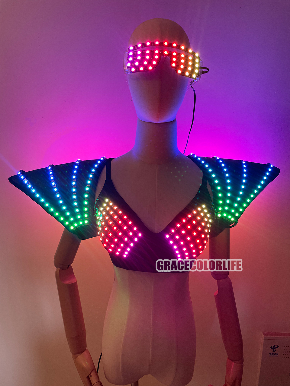 Cyberpunk Full-Color Laser LED – обзор и цена Event Party Dj