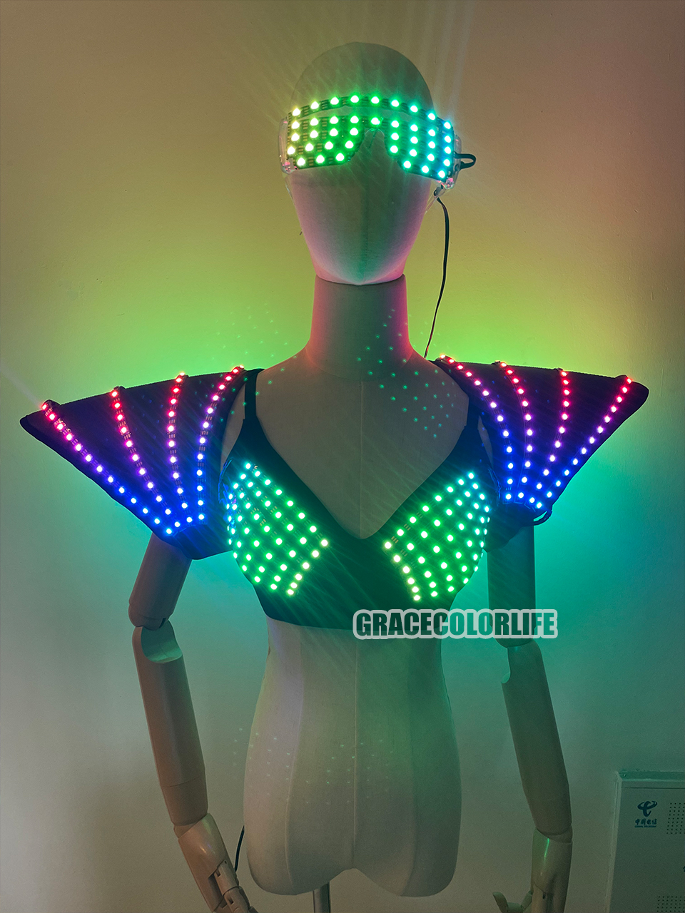 Cyberpunk Full-Color Laser LED – обзор и цена Event Party Dj
