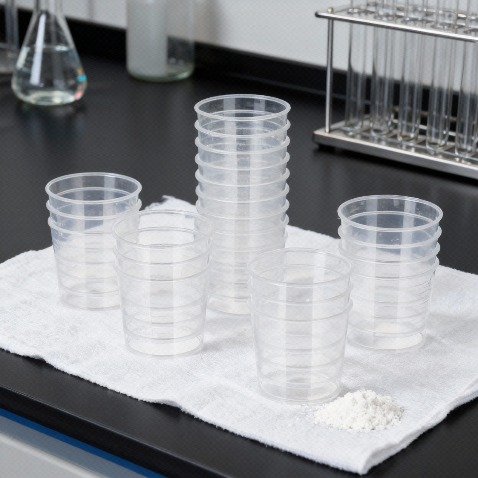 50Pcs Plastic Graduated Measur – обзор и цена Plastic Cup 50Pcs
