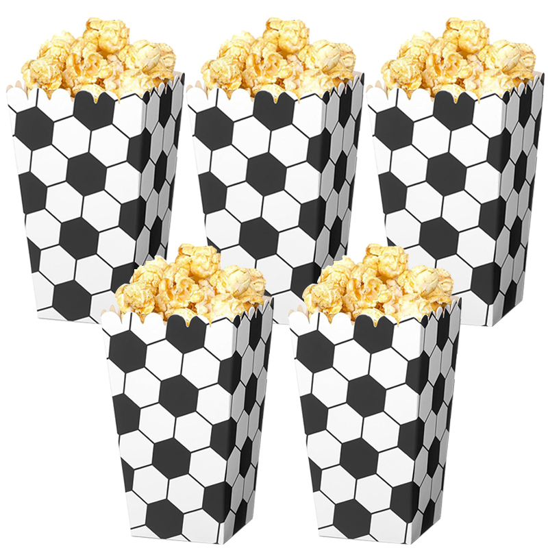 6/18Pcs  Football Popcorn Boxe – обзор и цена Event Party Box