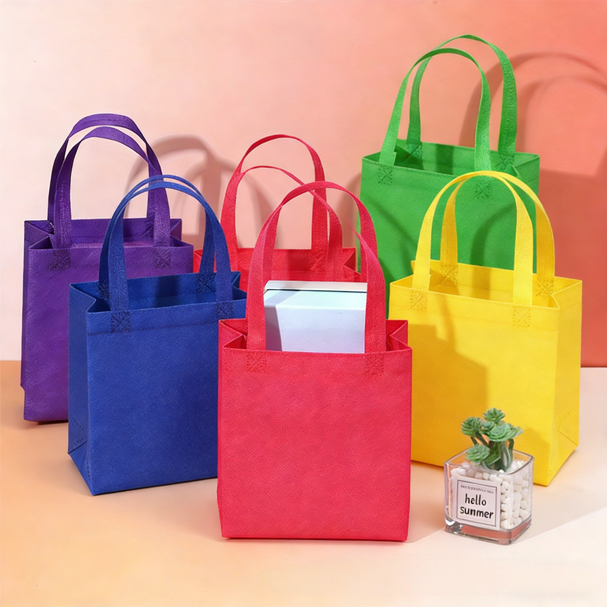 100PCS Reusable Non-woven Shop – обзор и цена Event Party Shop
