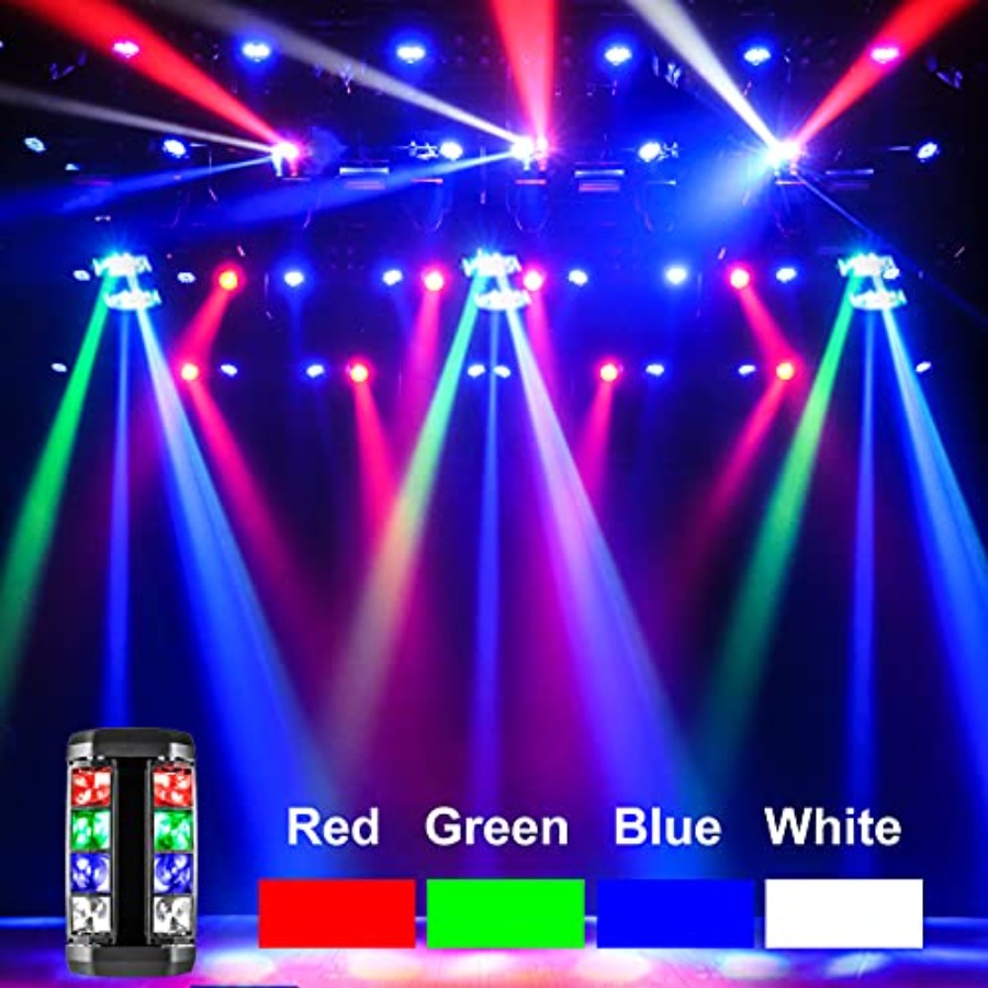 RGBW Moving Head DJ Light LED  – обзор и цена Event Party Dj