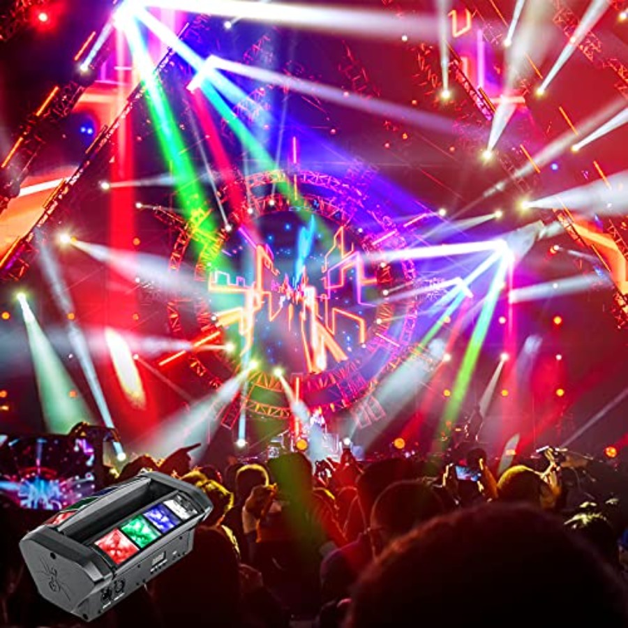 RGBW Moving Head DJ Light LED  – обзор и цена Event Party Dj