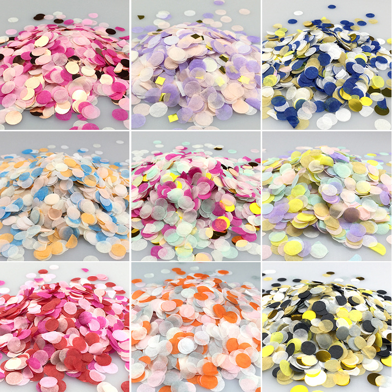 1000pcs/bag 1cm Paper Confetti – обзор и цена Confetti Cannon Tube