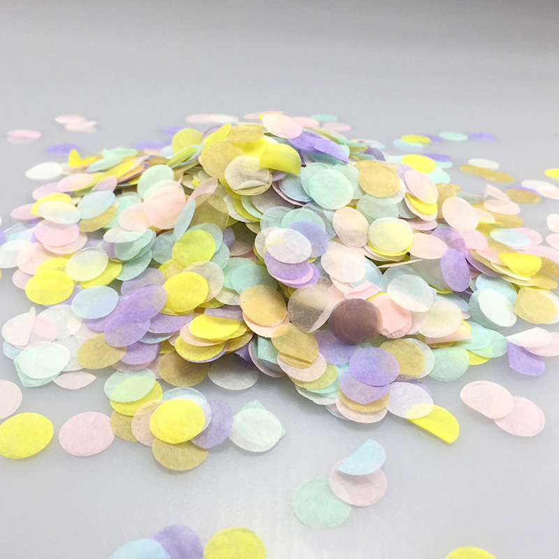 1000pcs/bag 1cm Paper Confetti – обзор и цена Confetti Cannon Tube