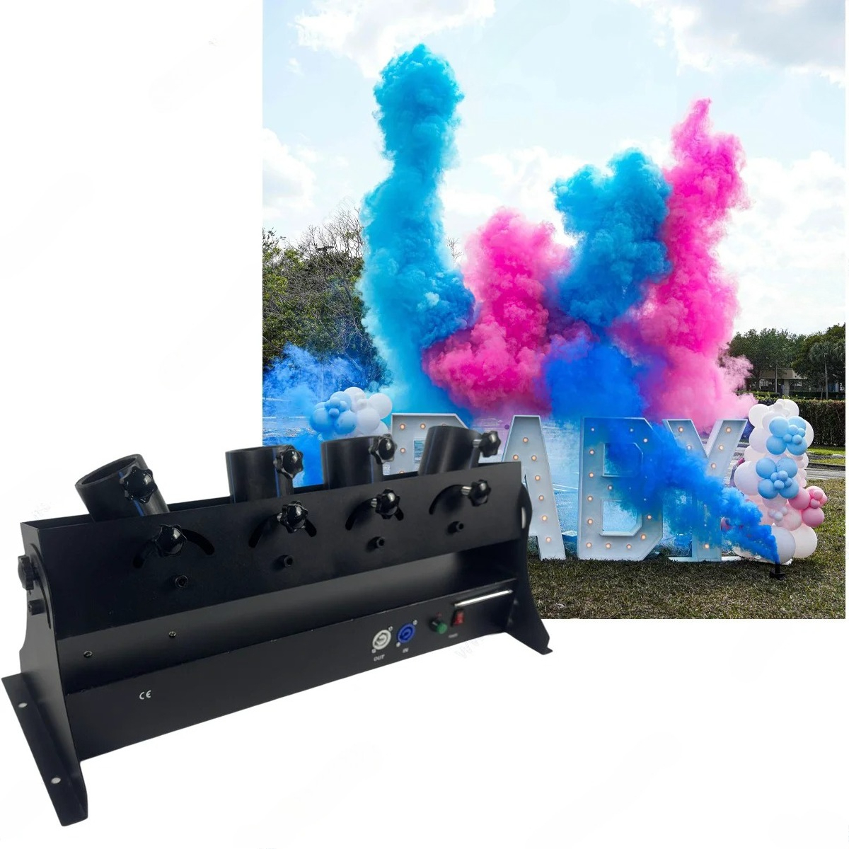 Baby Shower TNT Electronic Spr – обзор и цена Confetti Cannon Tube