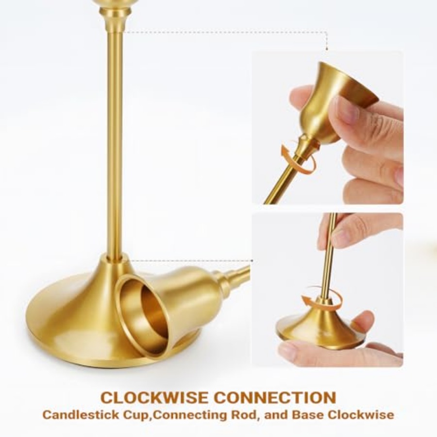 Taper Candle Stick Holder - 3P – обзор и цена Centerpiece Stick