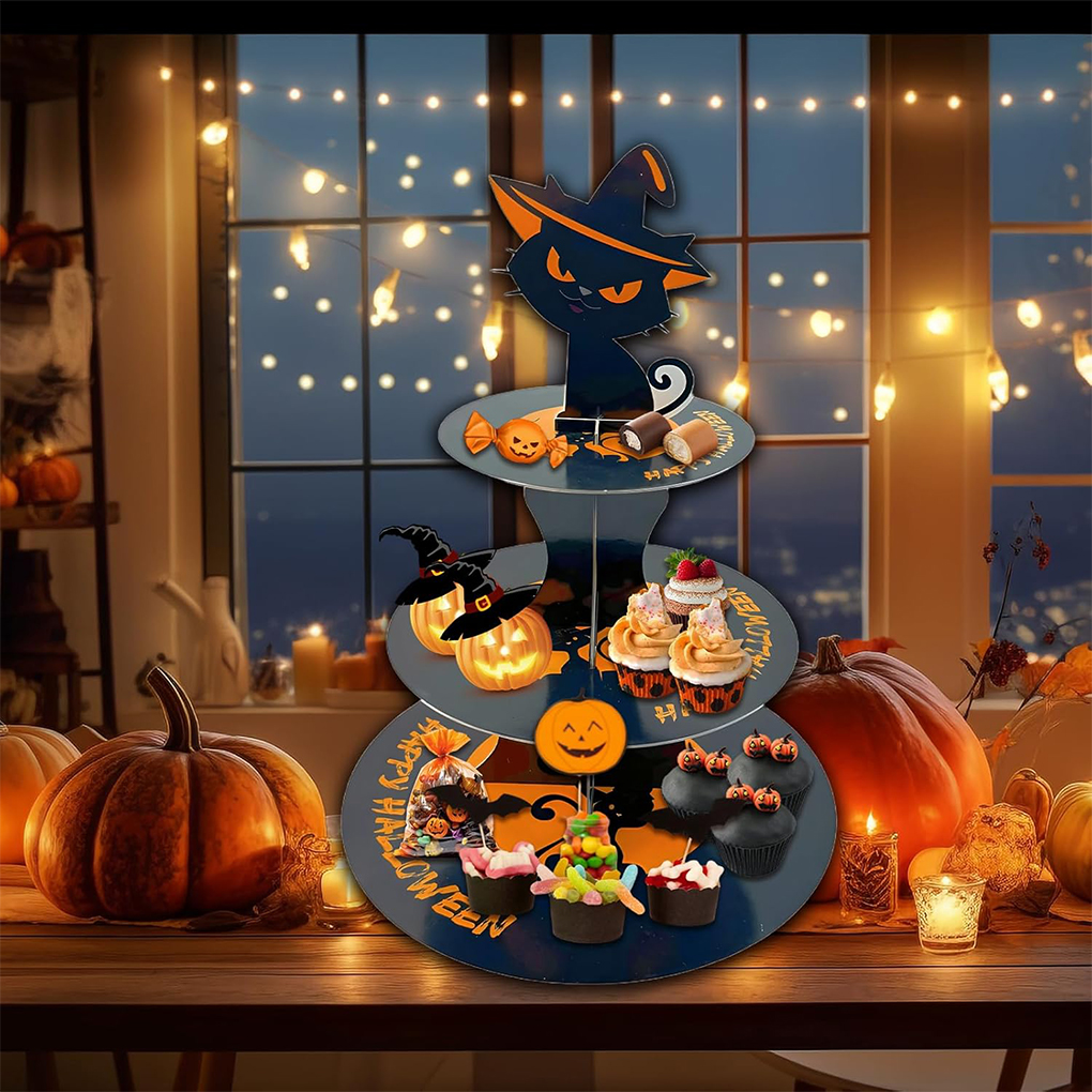 Halloween Cake Stand Pumpkin B – обзор и цена Cupcake Stand Tier