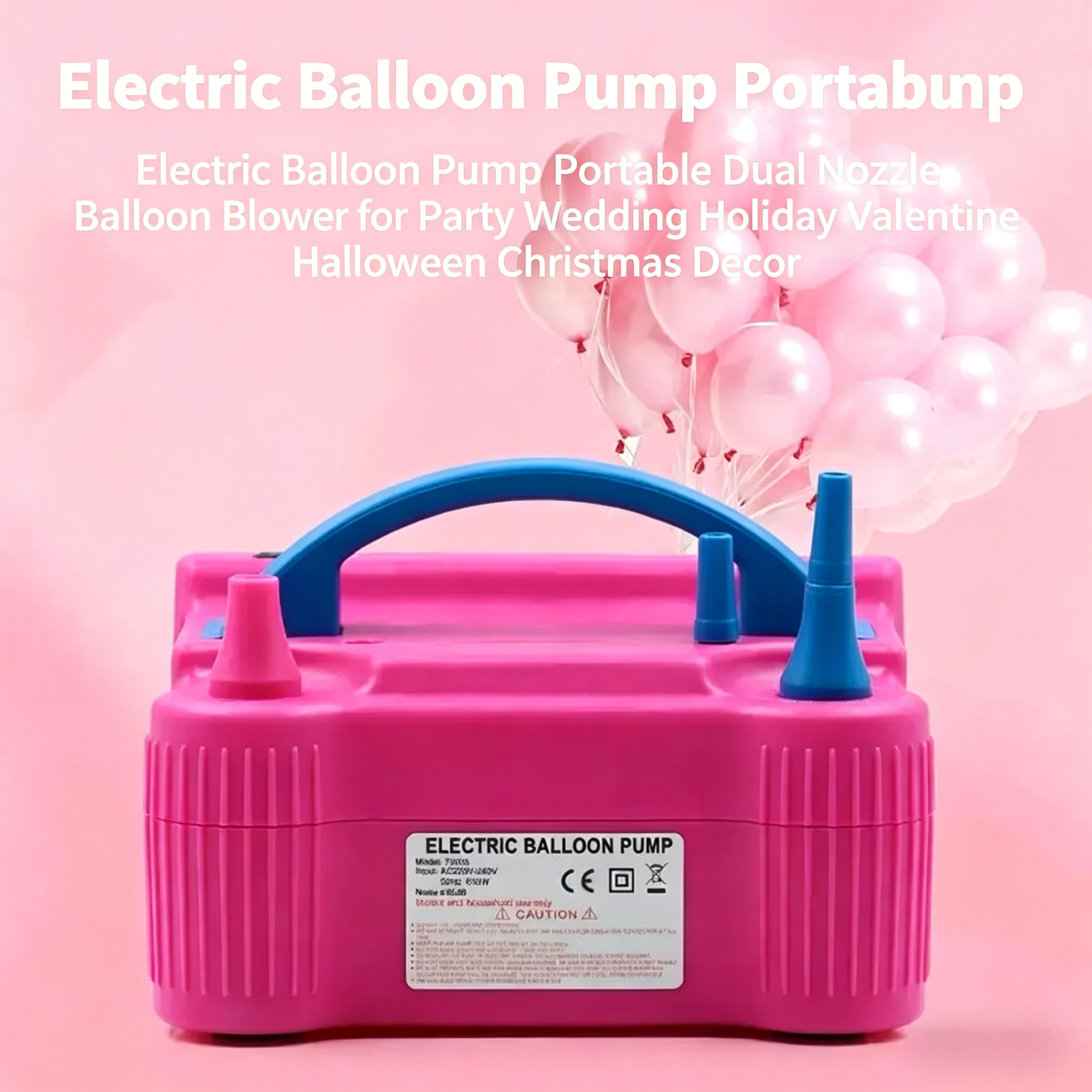 Portable Electric Balloon Blow – обзор и цена Balloon Pump Hand